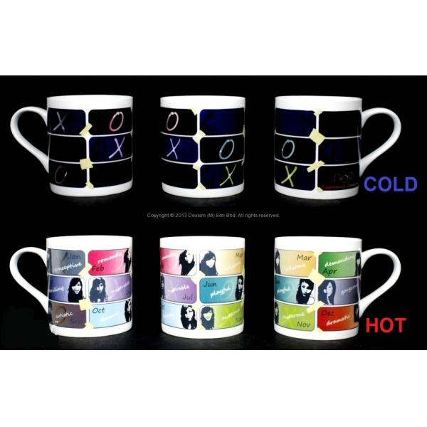 Customized Color Changing Coffee Mug Promotional Gifts Items