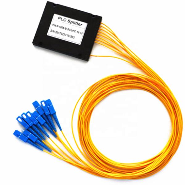 1x2 1x16 Passive Optical Splitter Good Channel - To - Channel Uniformity