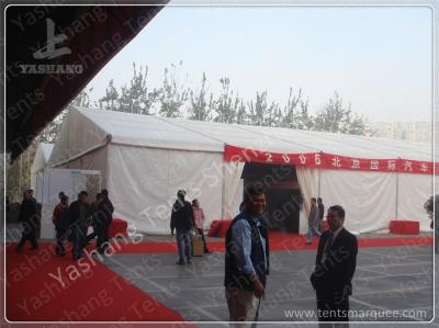Outdoor Exhibition 20X30 Tent Rental Clear Span Marquee Fabric Covered Structures