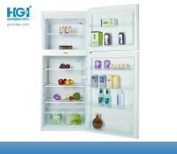 A parte superior ereta do refrigerador do refrigerador do uso da casa montou o congelador 410 litros
