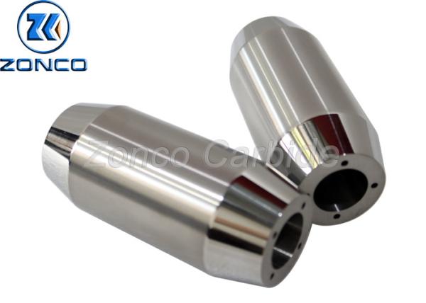 Peças lustradas do distribuidor de bloqueador do núcleo de válvula do carboneto de tungstênio não padrão