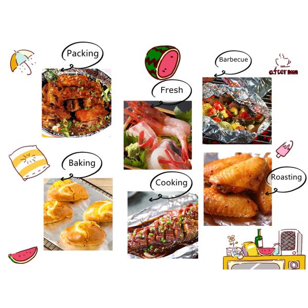 Baking room aluminum foil bread box