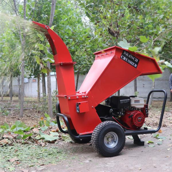 12cm Blade Crusher 192f Gasoline Tree Grinder for Horizontal Tree Branch Shredding