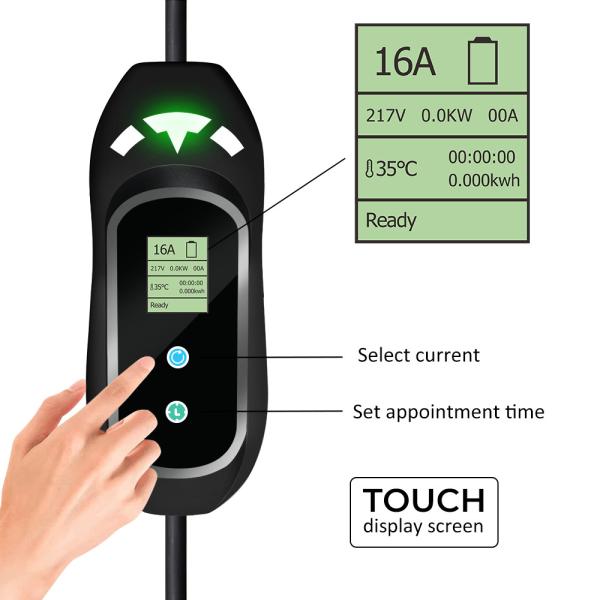 50HZ/60HZ Portable EV Charger EVSE Box Type 1 Type 2 Mode 2