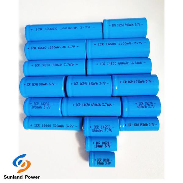 клетка батареи 900mAh 10C иона лития 3.7V 18350 цилиндрическая для беспроводных оружи татуировки