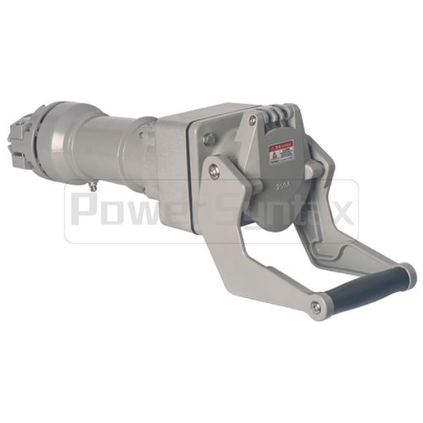 PowerSyntax Shore Power High Current Industrial Panel Mounted Male Connector 4P 250A 400V IP67 Part No. MB250A-L-BP