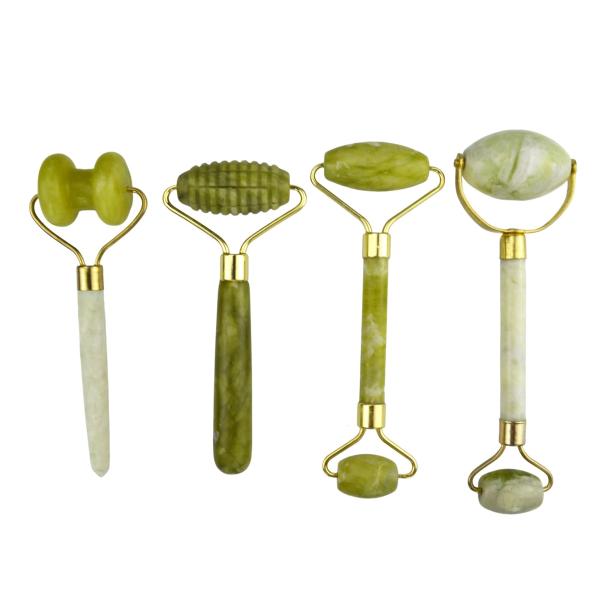 Best Sell Natural Xiuyan Jade Facial Roller 100% Natural Jade Massager for Face Massage and Beauty
