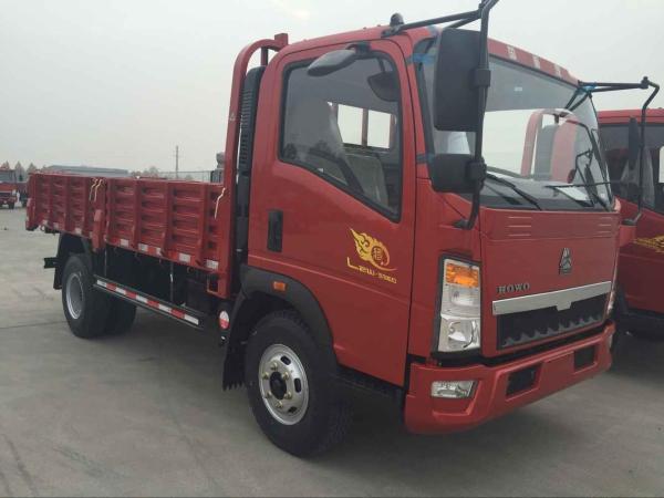 China Cheap Price 140hp 4x2 Howo Sinotruk 10 Ton Light Cargo Van Truck