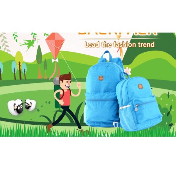 Teen Personalised Kids Backpack Exquisite Custom Logo Digital Printing Popular