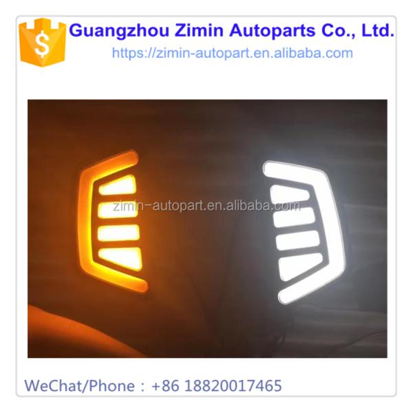 Ford Ranger 2016 Автомобильные световые аксессуары Модифицированный ДРЛ Дневной световой лампа