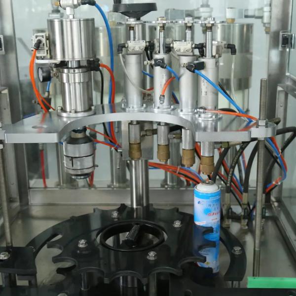 130 бутылок/минута 1200ml автоматизировали оборудование завалки аэрозоля машины завалки