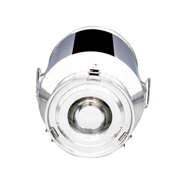 15L Fermentation SS 304 Honey Aluminium Mirror Polished Stainless Steel Milk Pail