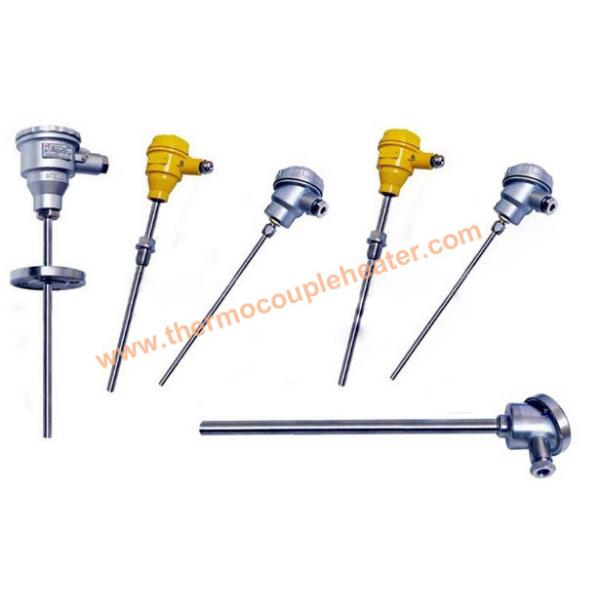 Stainless steel probe Thermocouple RTD sensor k type with K E J B R S type thermocouple