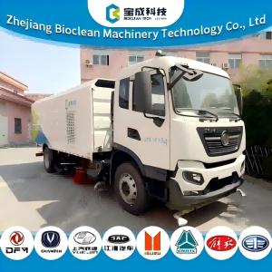 Integrated Sweeper Washer Street Cleaning Truck 18tons ZBJ5180TXSC