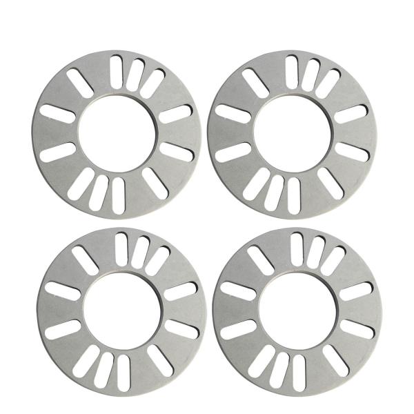 Flat Universal Car Wheel Spacers 9 Millimeter For Most 4 And 5 Studs Vehicles