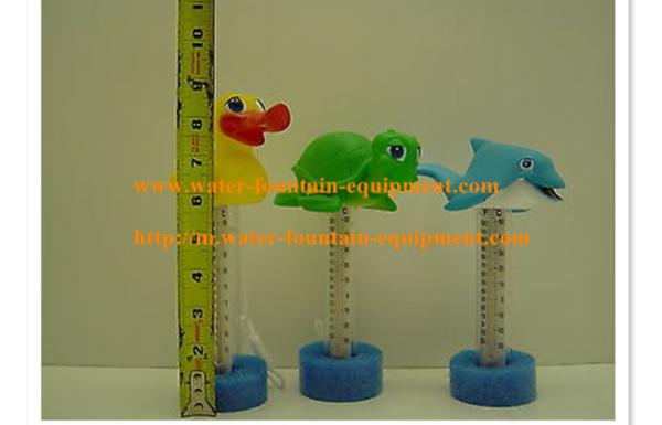 9 inch Swimming Pool Cleaning Equipment 4 Kinds Animals Floating Thermometer