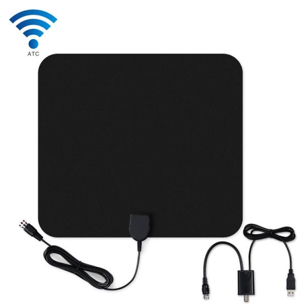 High Gain TV Antenna for Digital TV Indoor Amplified 75 Miles Reception Range