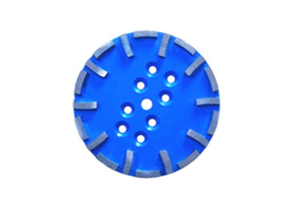 Blue Grey  10'' Diamond Cup Wheel Grinding Head for Concrete Brick Block