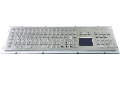Waterproof IP65 103 Keys Panel Mount Metal Keyboard With Numeric Keypad
