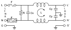 фильтр силы фильтра EMI гнезда IEC входа силы 220V 10A для вентилятора