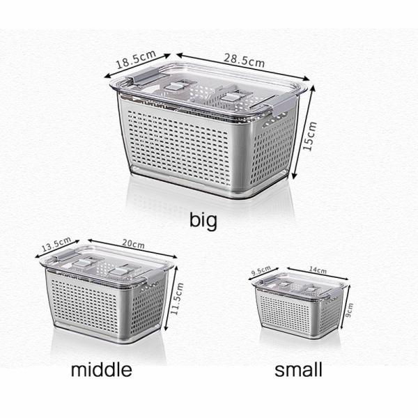 Fresh Vegetable Fruit Storage Containers Produce Saver Fridge Food Storage Containers Keep Vegetables Fresh