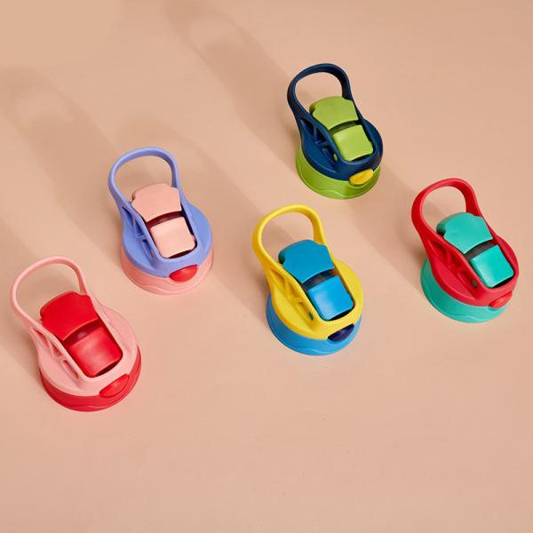 12 OZ Sublimación de paja Sippy Cup Tumblers en blanco de doble pared de vacío aislado de colores mixtos termocasas de acero inoxidable botellas de agua para la escuela