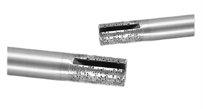 сопротивление диаманта 10mm Groved гравируя биты маршрутизатора CNC на гранит 75mm