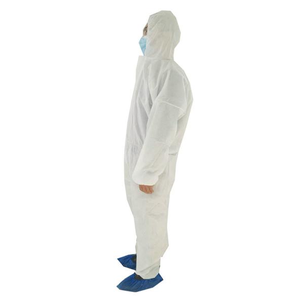 50gsm Disposable Protective Clothing , Disposable Protective Gowns FDA/CE/ISO Appoval