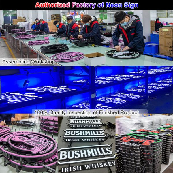 Satom Wholsale Factory Energy Drink Beverage Neon Sign Led