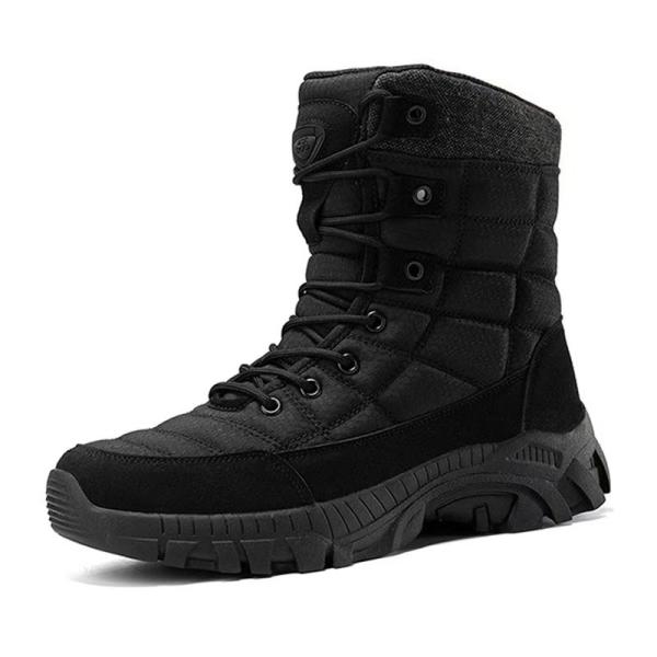 Brown Tactical Safety Shoes Comfortable Mens Desert Combat Boots
