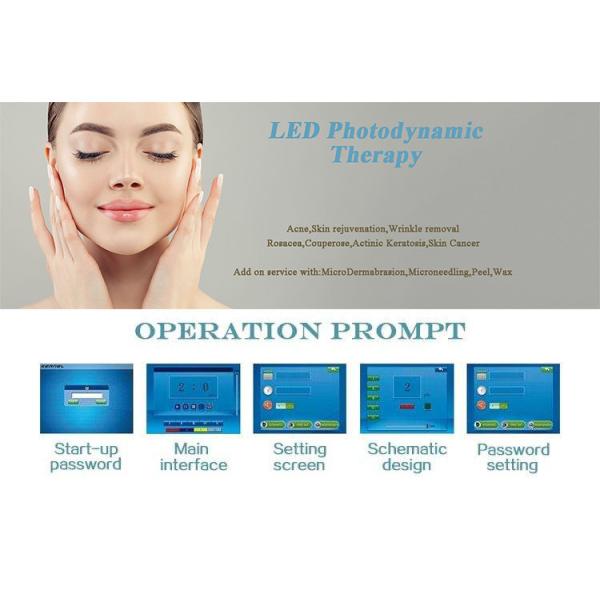 Multiple LED Phototherapy Machine 415nm 535nm Facial PDT