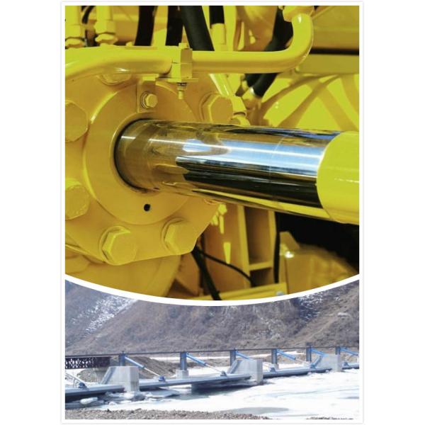 Alloy steel Industrial Hydraulic Cylinder Telescopic Piston Double Acting Dam Gate