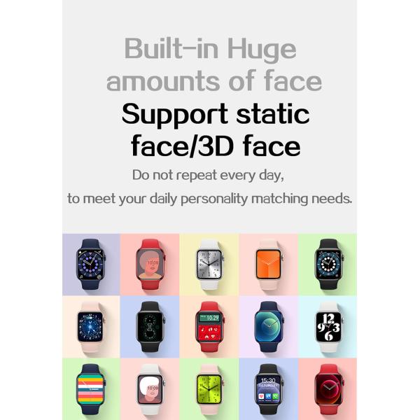 320X385 1.75inch ягнится водоустойчивый браслет пар IOS андроид игр звонка 7 Smartwatch