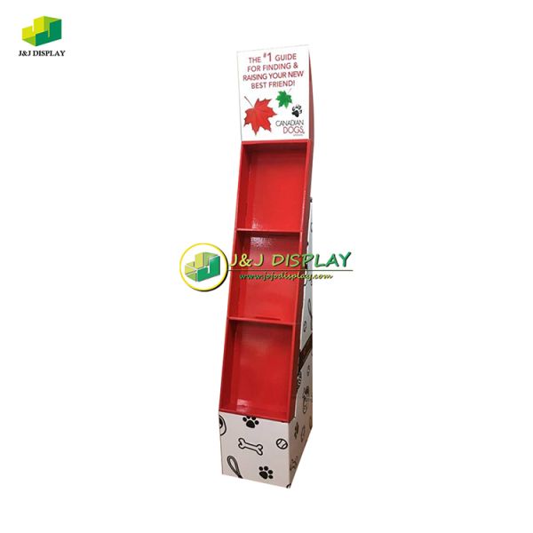 Magazine Book Knock Down Stand POP Paper Display Units 24-48 Inches