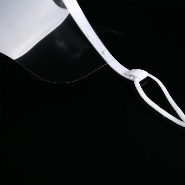 Flat Anti Fog Clear Plastic Mouth Cover For Catering
