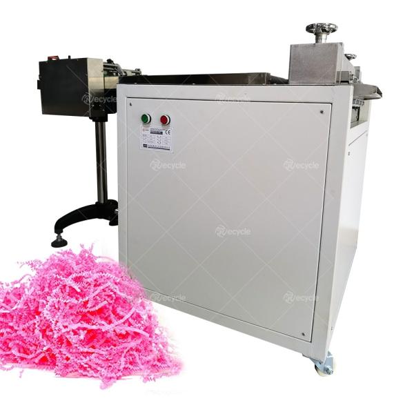 Crinkle Cut Paper Shredding Machine Paper Filler Shredding Machine