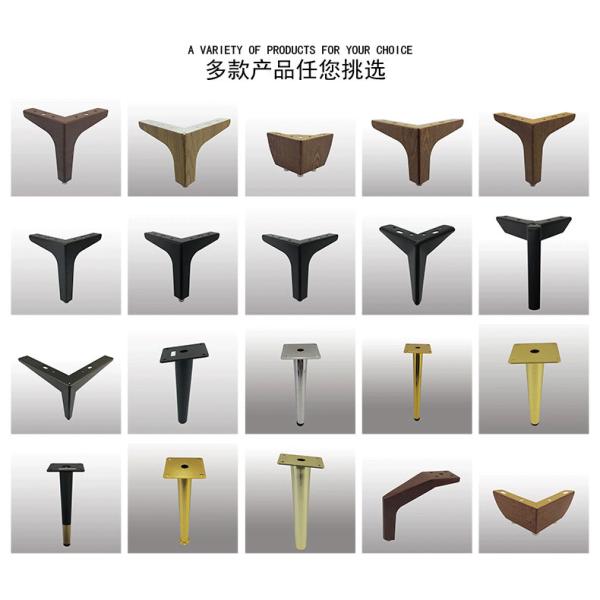 Нога мебели Chrome штуцеров оборудования мебели ног угла софы металла для софы