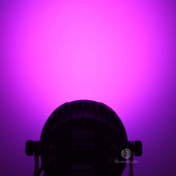 18PCS Waterproof RGBWAUV 6 In1 LED Stage Lighting Flat Par LEED Lights IP68