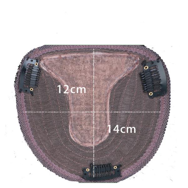 100% Virgin Human Hair Fashionable Toupee For Women Heavy Density Injected Technique