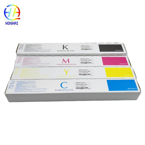 Cartucho de tóner para Kyocera Kyocera TASKalfa 5052ci 5053i 6052ci 6053ci TK-8515 TK-8516 TK-8517 TK-8518 TK-8519 Tóner SAKATA de Japón