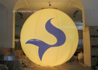 la ejecución del diámetro de los 2.5M suspendió el globo ligero inflable con la lámpara del halógeno 2000W