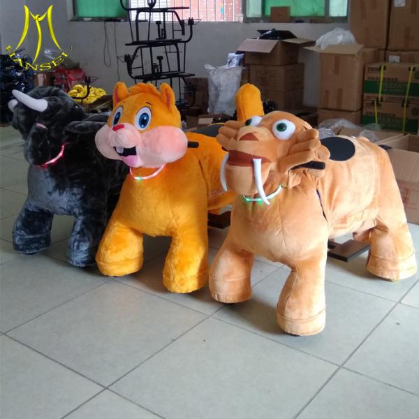 Hansel hot sale children plush battery operated zoo animal toys for birthday parties