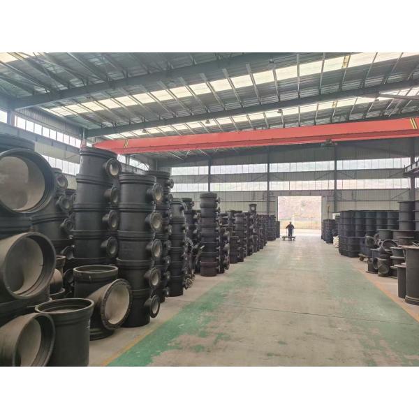 Ductile Iron Flanged Socket Pipes Cast Iron Pipe Fittings EN545