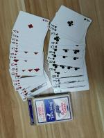 57*87mm 62*87mm 310g Black Core Casino Poker Cards