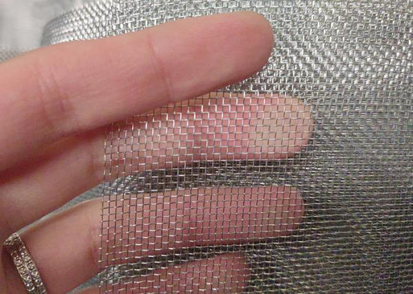Customizable 304 Ss Woven Wire Mesh For Filtration High Precision Silver Gray Fine Stainless Steel Mesh