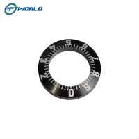 Laser de usinage de rotation de pièces de commande numérique par ordinateur d'OEM gravant les pièces en aluminium d'oxydation anodique en noir