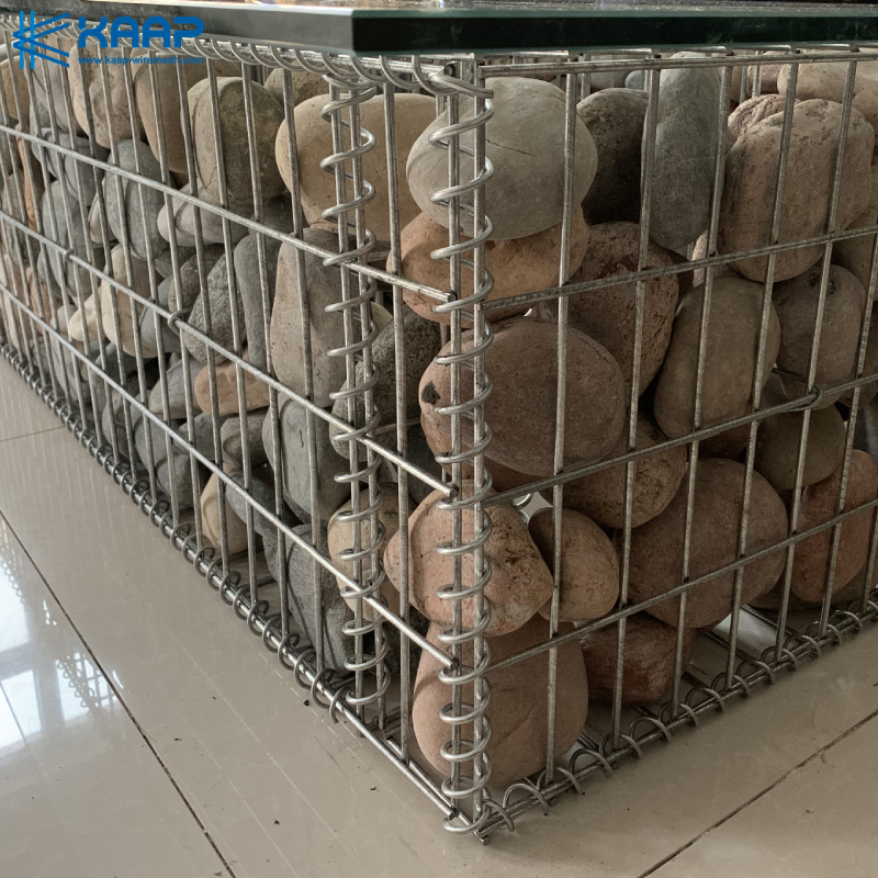 сетка 5mm сварила дизайн подпорной стенки корзин Gabion провода для камня