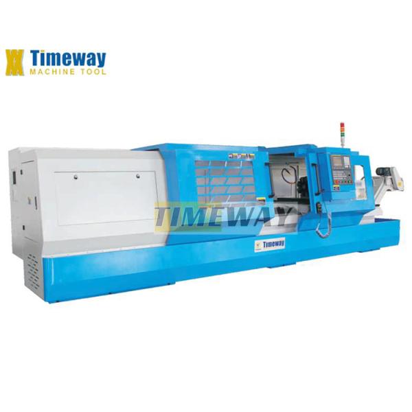 High Precision Flat Bed CNC Lathe with GSK CNC Control System and 11kW Spindle Motor Power