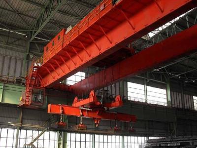 Guindaste aéreo da viga dobro resistente, estojo compacto eletromagnético do guindaste aéreo