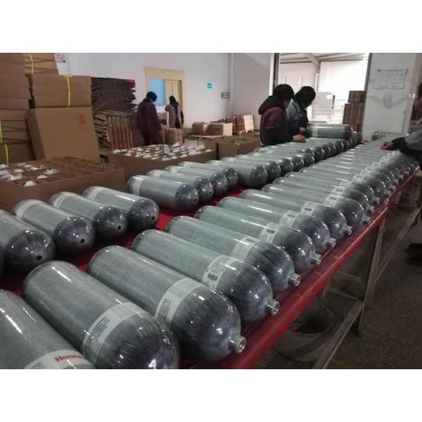 Составная стойка дыхательного аппарата 6.8Л ЭН12245 воздуха цилиндра волокна углерода